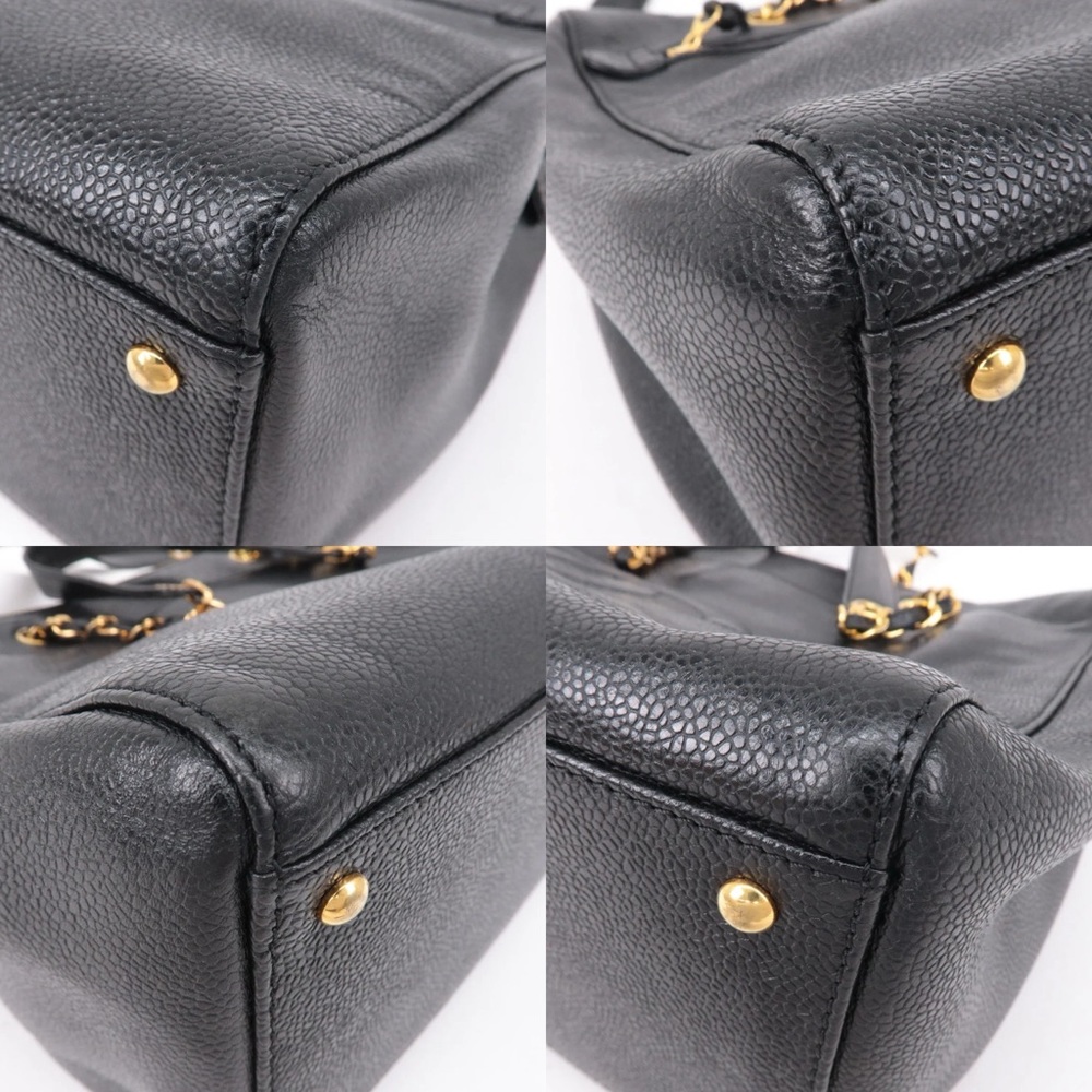 💎 ✨BEAUTIFUL✨💎 TRAVEL XL CAVIAR CHANEL TOTE ZIPPER TOP - Picture 8 of 15